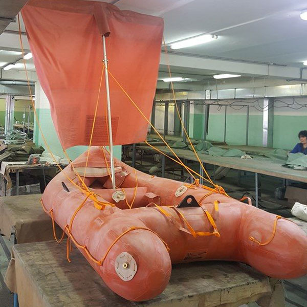 Лодка авиационная спасательная производства «Барнаул РТИ»